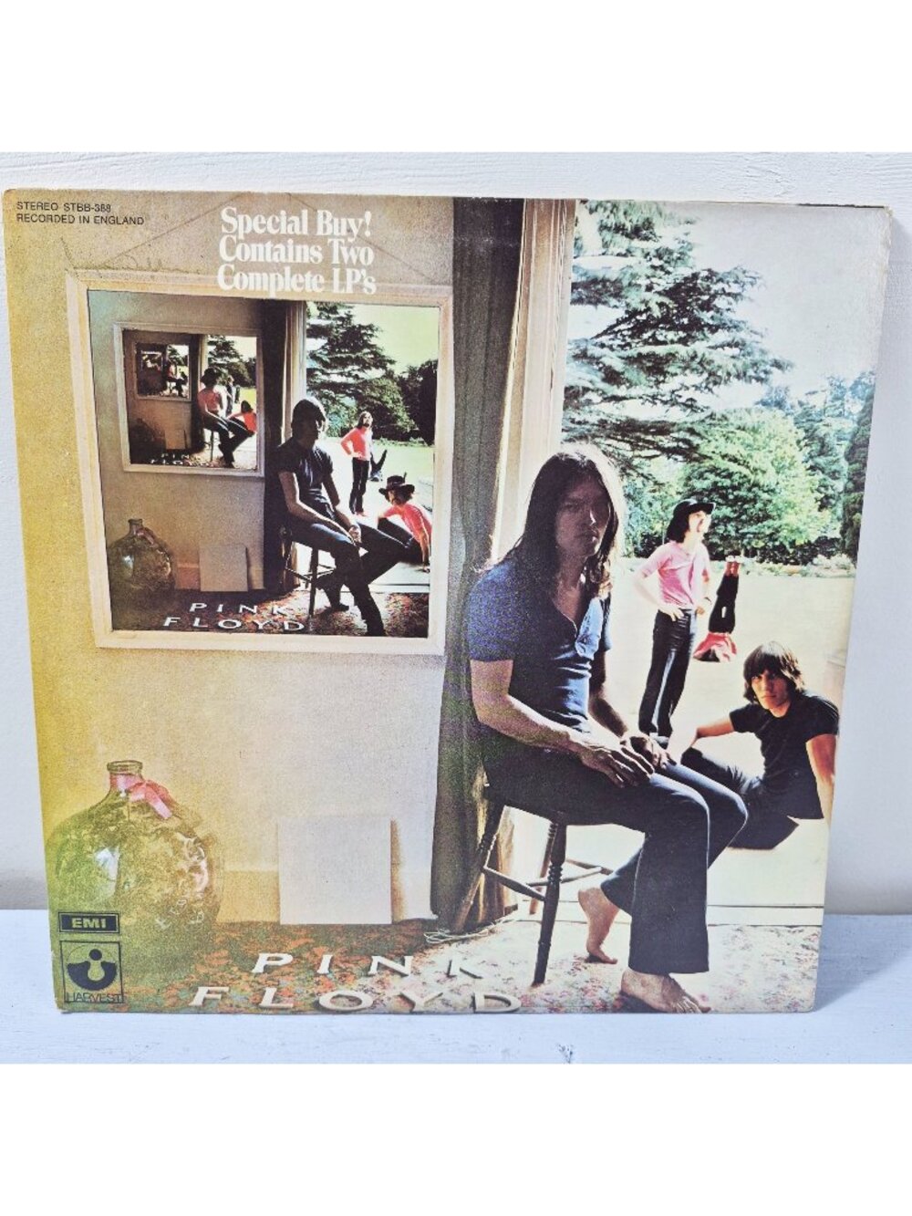Pink Floyd Ummagumma Vinyl LP Record Set 1969 Harvest Label SKBB-388 Vtg Album